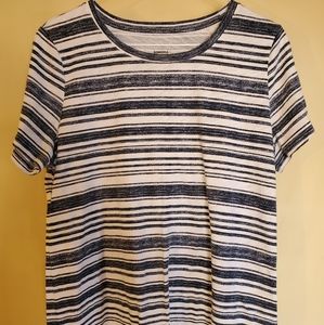 Striped lightweight summer top